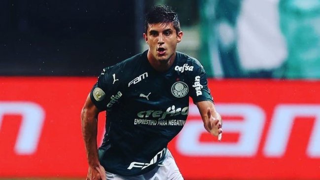 Benjamín Kuscevic entró “de emergencia” en empate de Palmeiras ante Botafogo