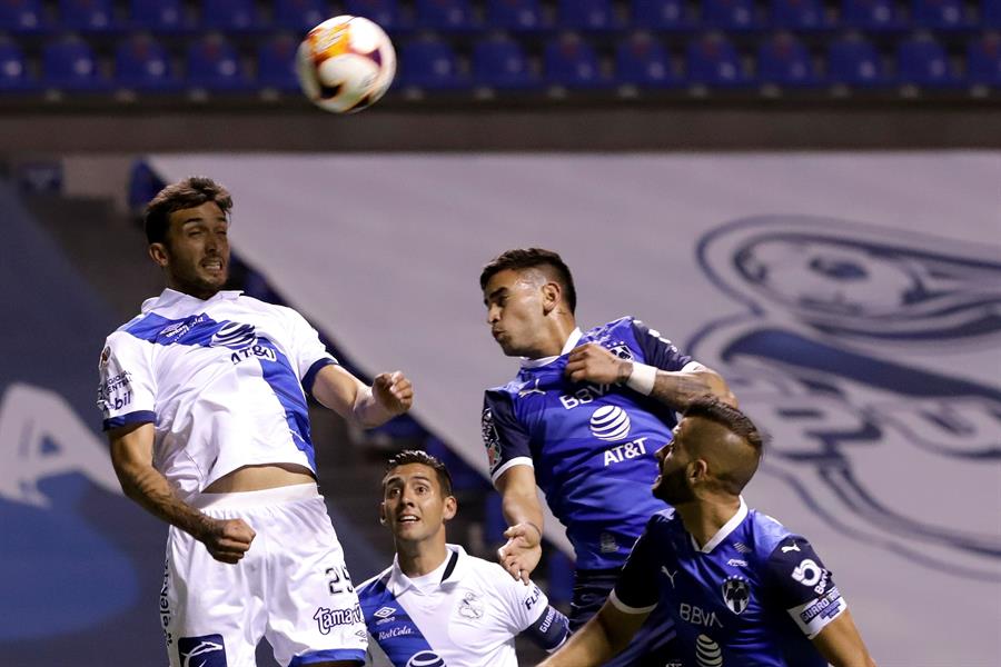 Sebastián Vegas fue titular en empate de Monterrey ante Puebla que le impidió ser líder en México