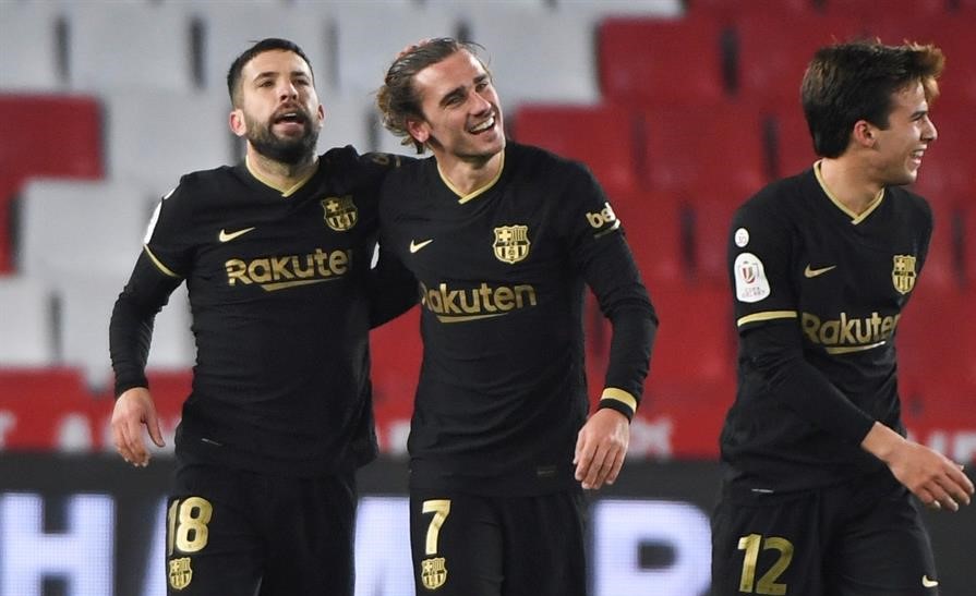 Griezmann fue figura con goles y asistencias en triunfazo de Barcelona ante Granada en la Copa del Rey