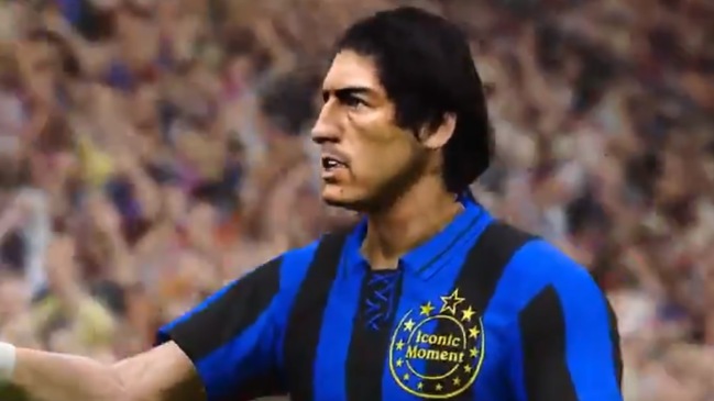 Iván Zamorano deslumbra como leyenda de Inter en nueva actualización de PES 2021