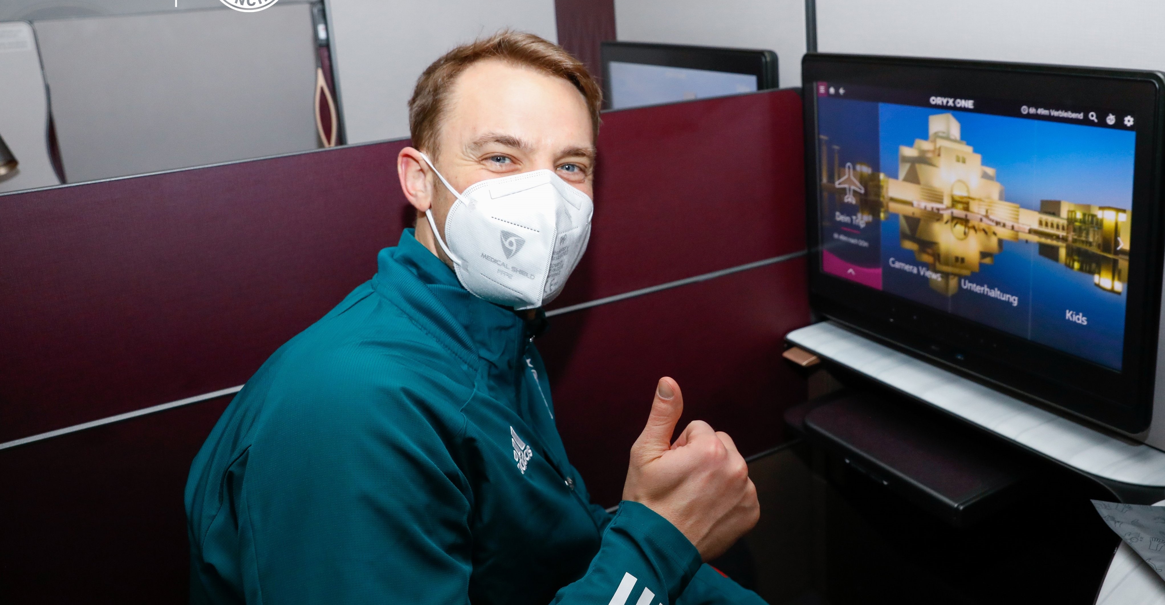 Vuelo de Bayern Munich a Qatar se retrasó y los jugadores pasaron la noche en el avión