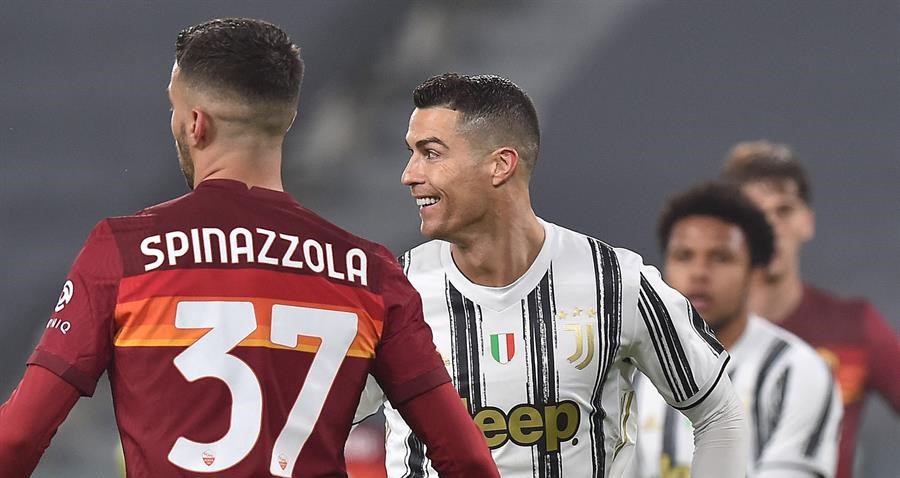 Cristiano Ronaldo anotó un golazo en triunfo de Juventus sobre Roma en la Serie A