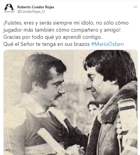 Pesar en el fútbol chileno: Las condolencias tras el deceso del “Gato” Osbén