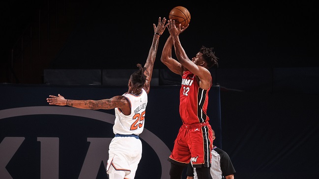 Miami Heat consiguió un ajustado triunfo como visita ante New York Knicks