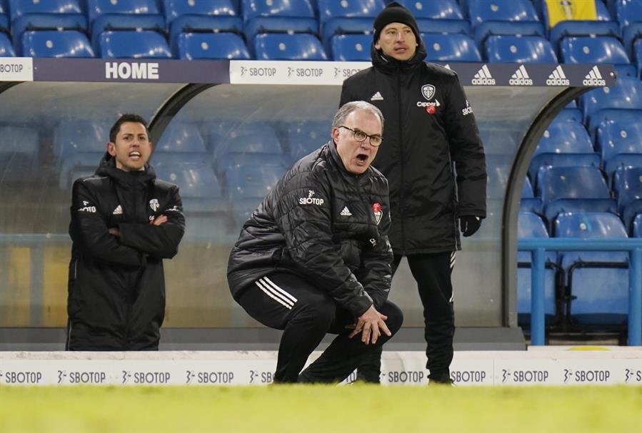 Leeds United de Marcelo Bielsa derribó a Crystal Palace y se ilusiona con la Europa League