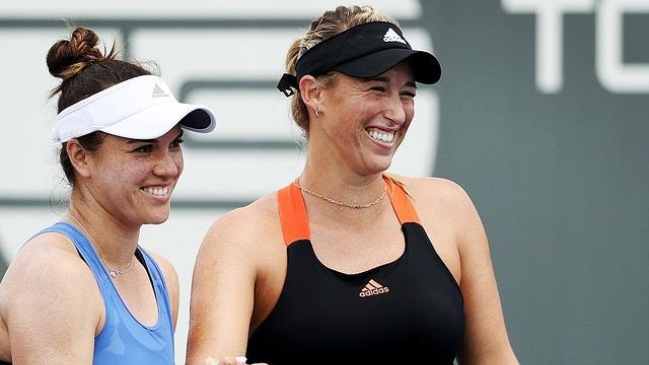 Alexa Guarachi y Desirae Krawczyk avanzaron en el Abierto de Australia con exigido triunfo