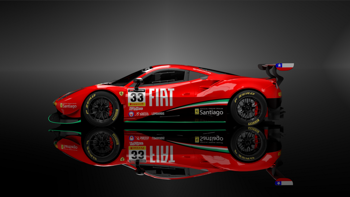 ¡De lujo! El gran diseño del Ferrari que utilizará Benjamín Hites en el GT World Challenge 2021