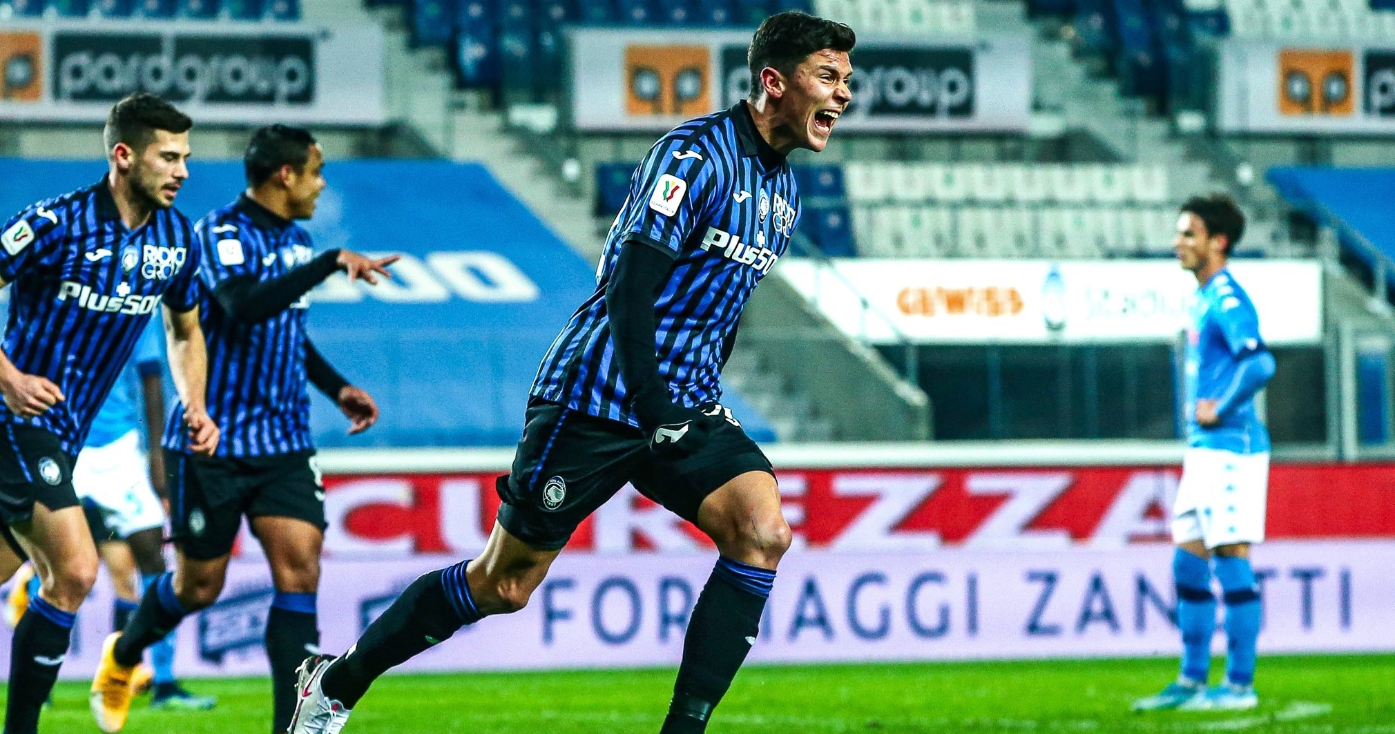 Atalanta eliminó a Napoli y jugará ante Juventus la final de la Copa Italia