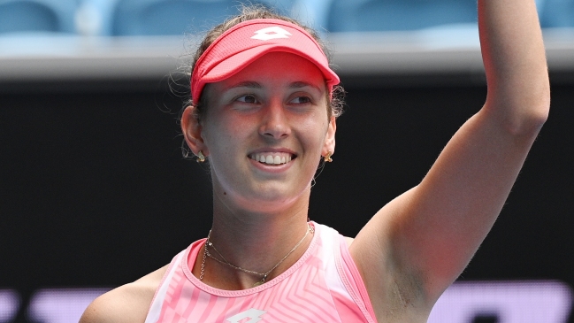 Kaia Kanepi sorprendió a Sofia Kenin y dejó vacante la corona del Abierto de Australia