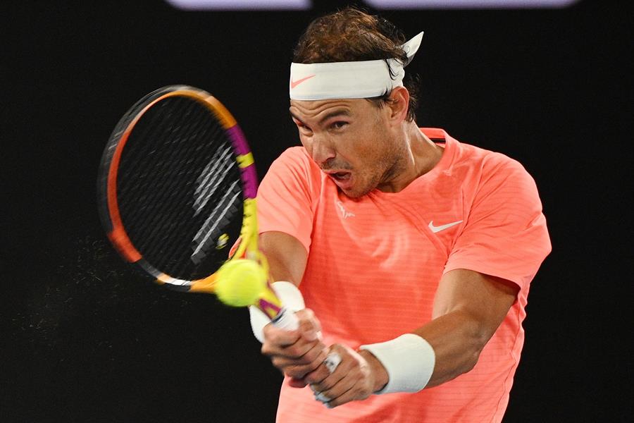 Nadal, Tsitsipas y Medvedev timbraron su paso a octavos de final del Abierto de Australia