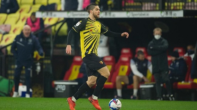 Francisco Sierralta participó en aplastante goleada de Watford sobre Bristol City