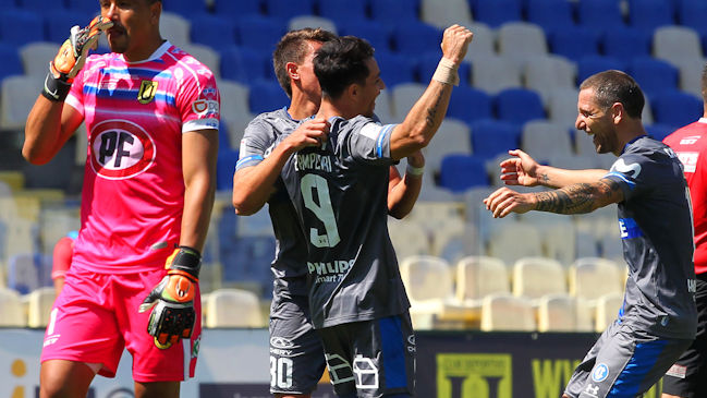 Fernando Zampedri remontó y le dio el triunfo a U. Católica sobre U. de Concepción