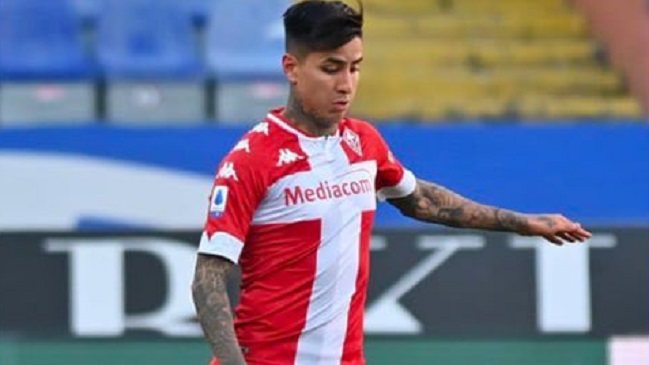 Erick Pulgar participó de nueva caída de Fiorentina en la liga italiana