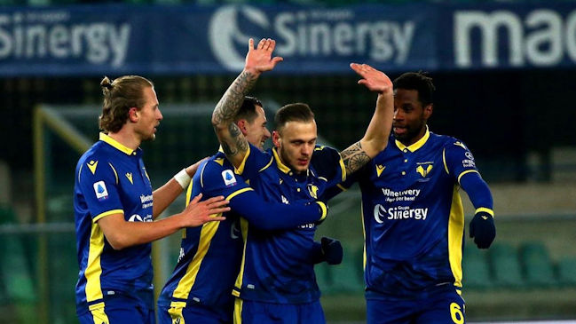 Hellas Verona remontó a Parma y se acercó a puestos de Europa League