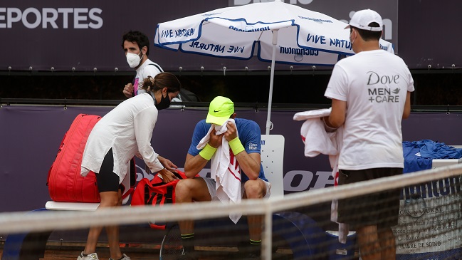 La emoción de Nicolás Jarry tras volver al triunfo: Lloró abrazado de su esposa