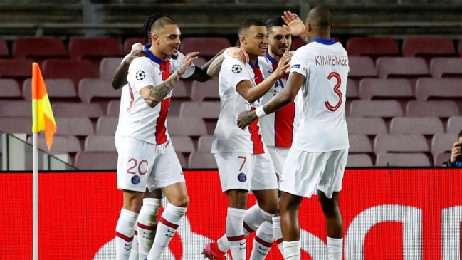 PSG le dio una paliza a Barcelona en el Camp Nou y quedó con un pie en cuartos de la Champions