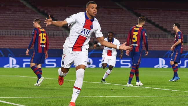 ¡Genio y figura! Mbappé se lució con un “hat-trick” y guió histórica victoria de PSG ante Barcelona