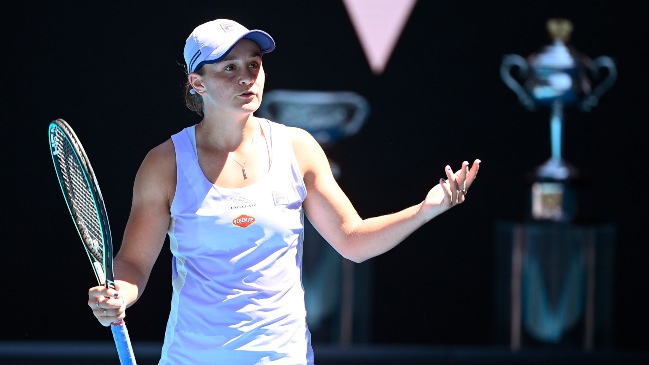 Ashleigh Barty quedó eliminada del Abierto de Australia a manos de Karolina Muchova