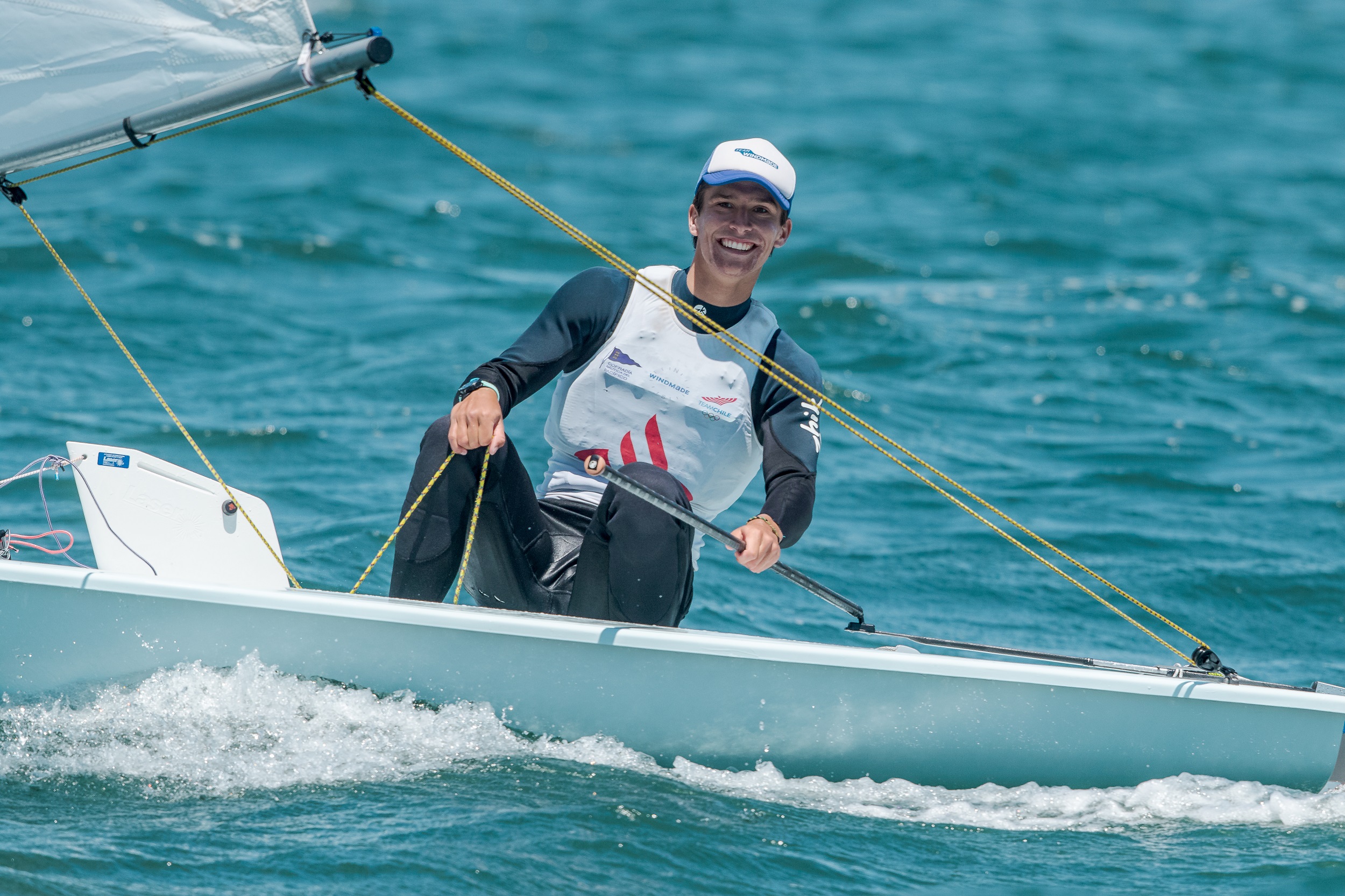 Clemente Seguel debutó como líder del 56ª Semana Internacional de Yachting de Mar del Plata