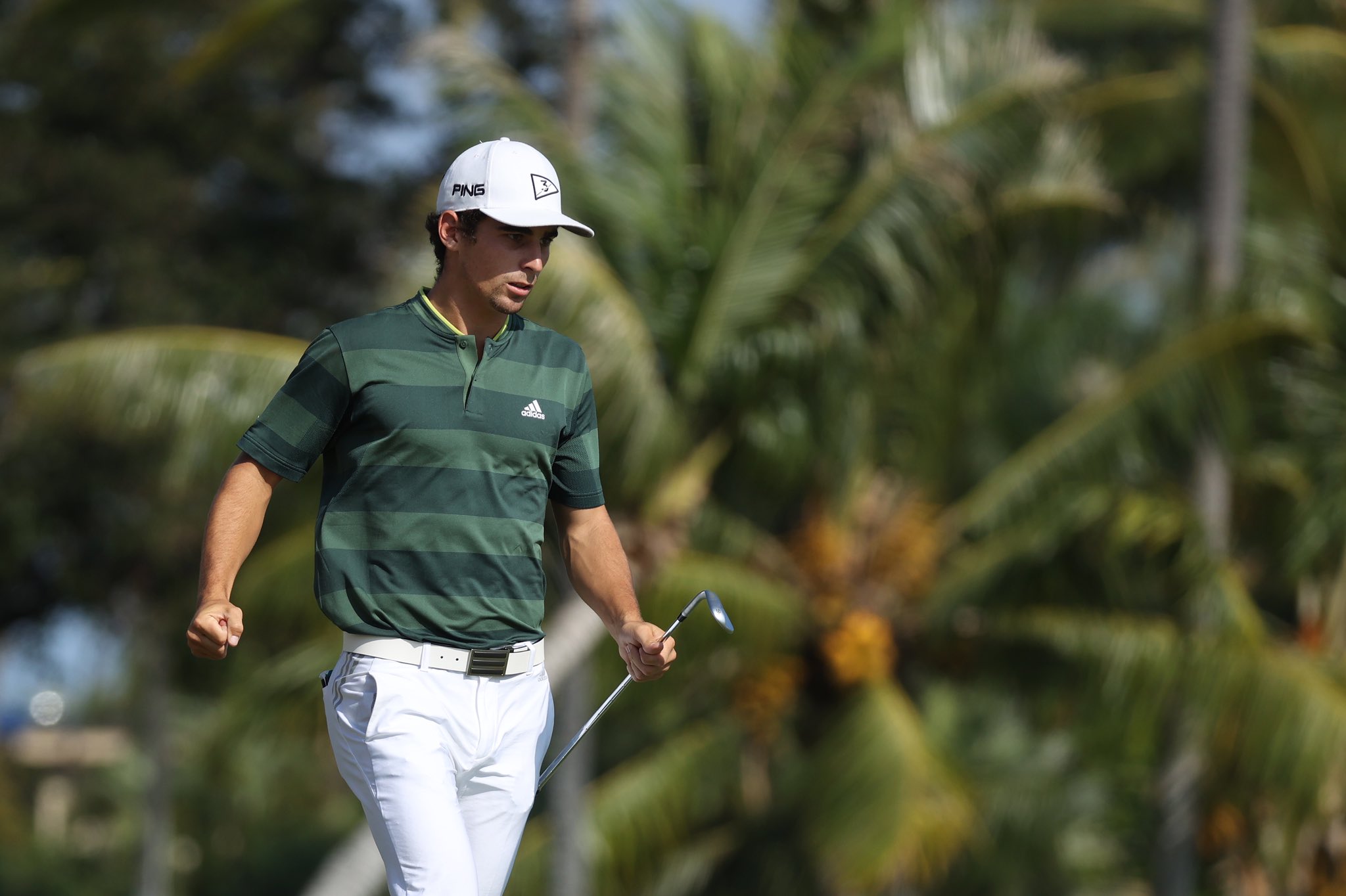 Joaquín Niemann tuvo gran jornada en la primera ronda del Genesis Invitational del PGA Tour