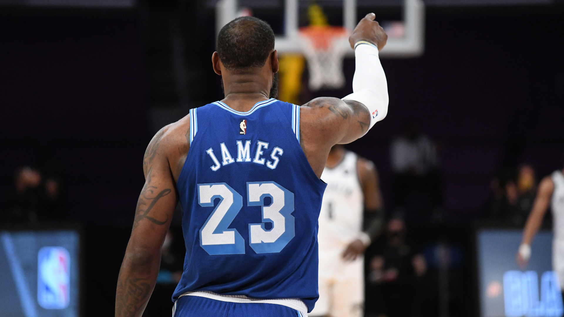 El momento en el que LeBron James alcanzó 35.000 puntos en la NBA