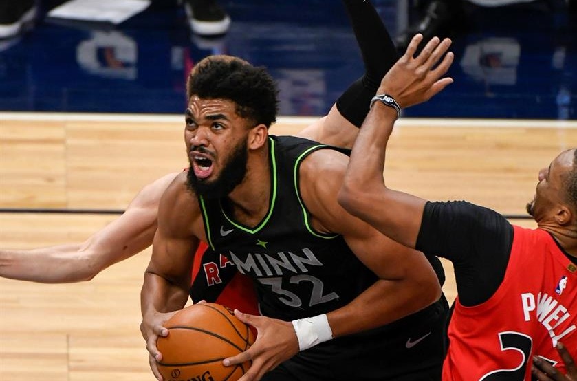Toronto Raptors derribó a un irreconocible Minnesota Timberwolves en la NBA