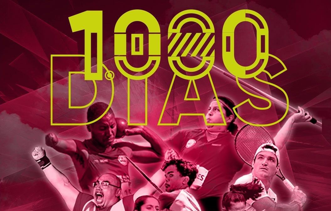 ¡Arranca la cuenta regresiva! Faltan 1.000 días para el inicio de los Parapanamericanos de Santiago 2023
