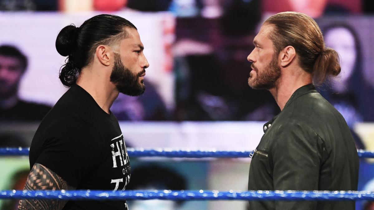 Roman Reigns atacó a Edge en el evento estelar de Smackdown