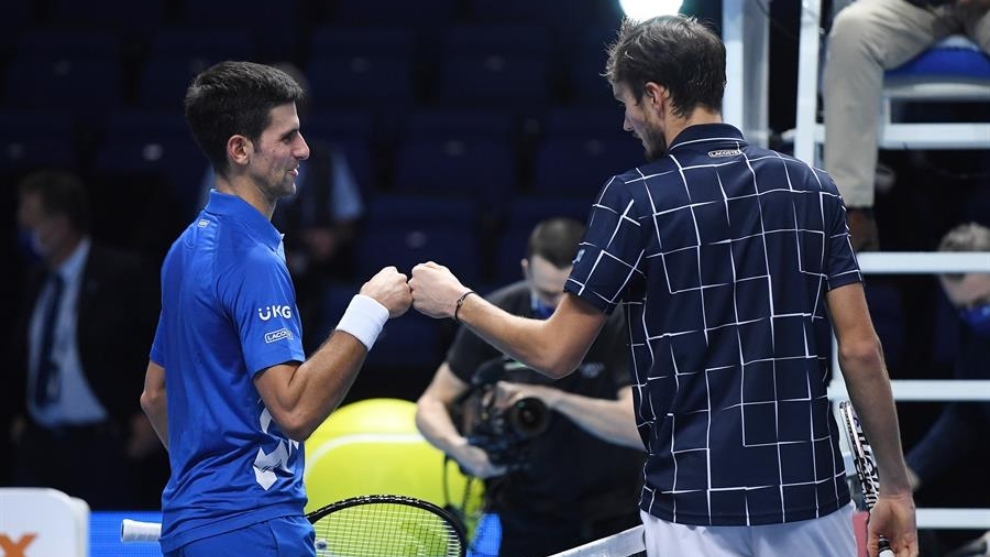 Novak Djokovic enfrenta a Daniil Medvedev en la final del Abierto de Australia