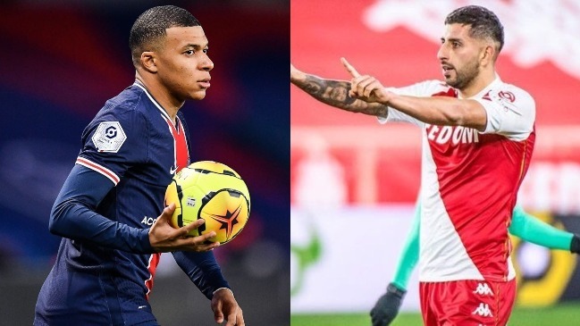 AS Monaco de Guillermo Maripán quiere dar un importante golpe ante PSG en la Ligue 1