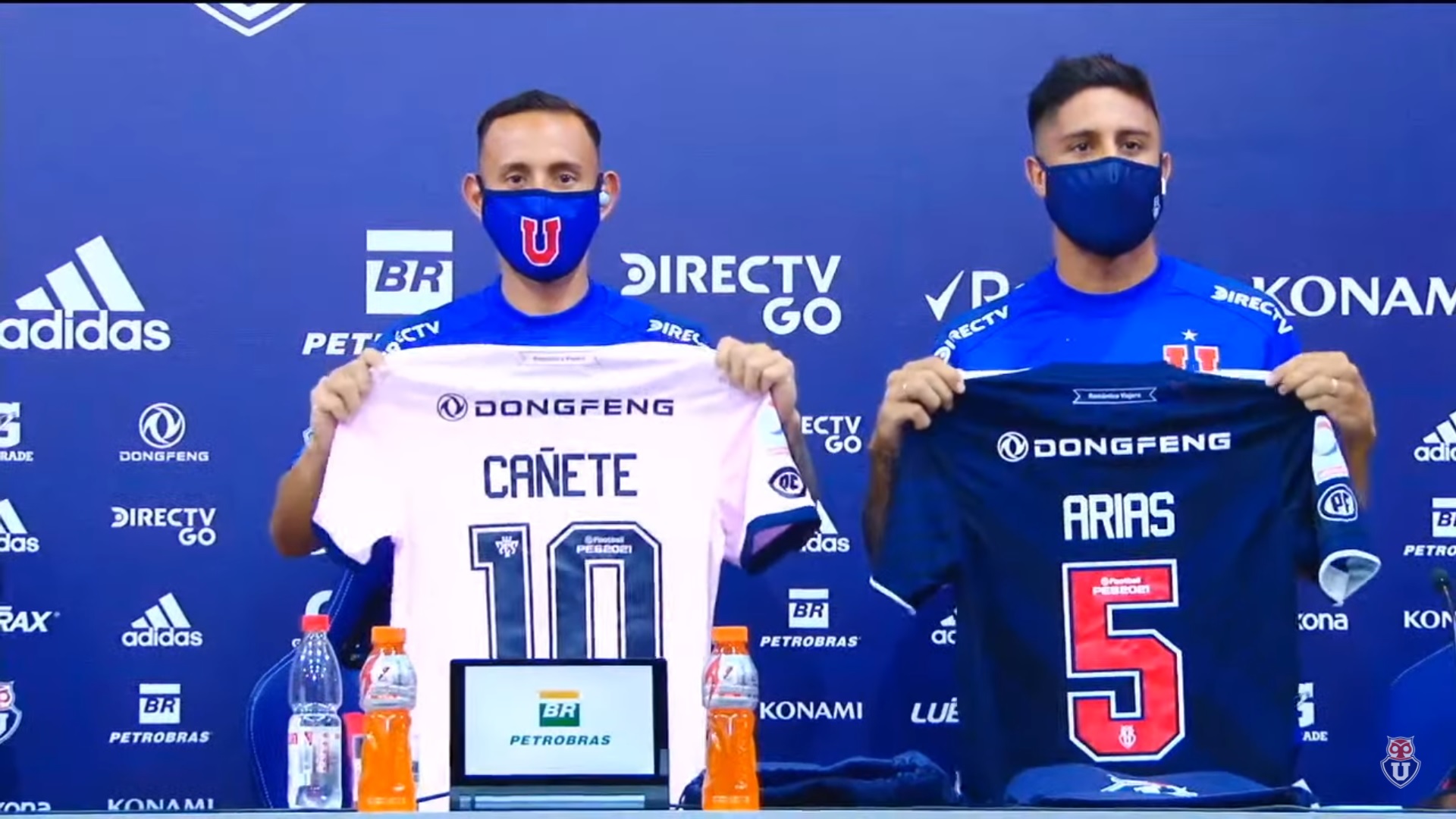 “Debemos estar a la altura”: Marcelo Cañete y Ramón Arias fueron presentados en U. de Chile