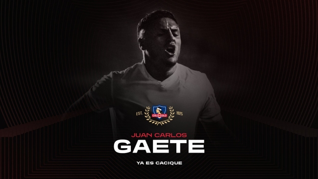 Colo Colo hizo oficial el fichaje de Juan Carlos Gaete