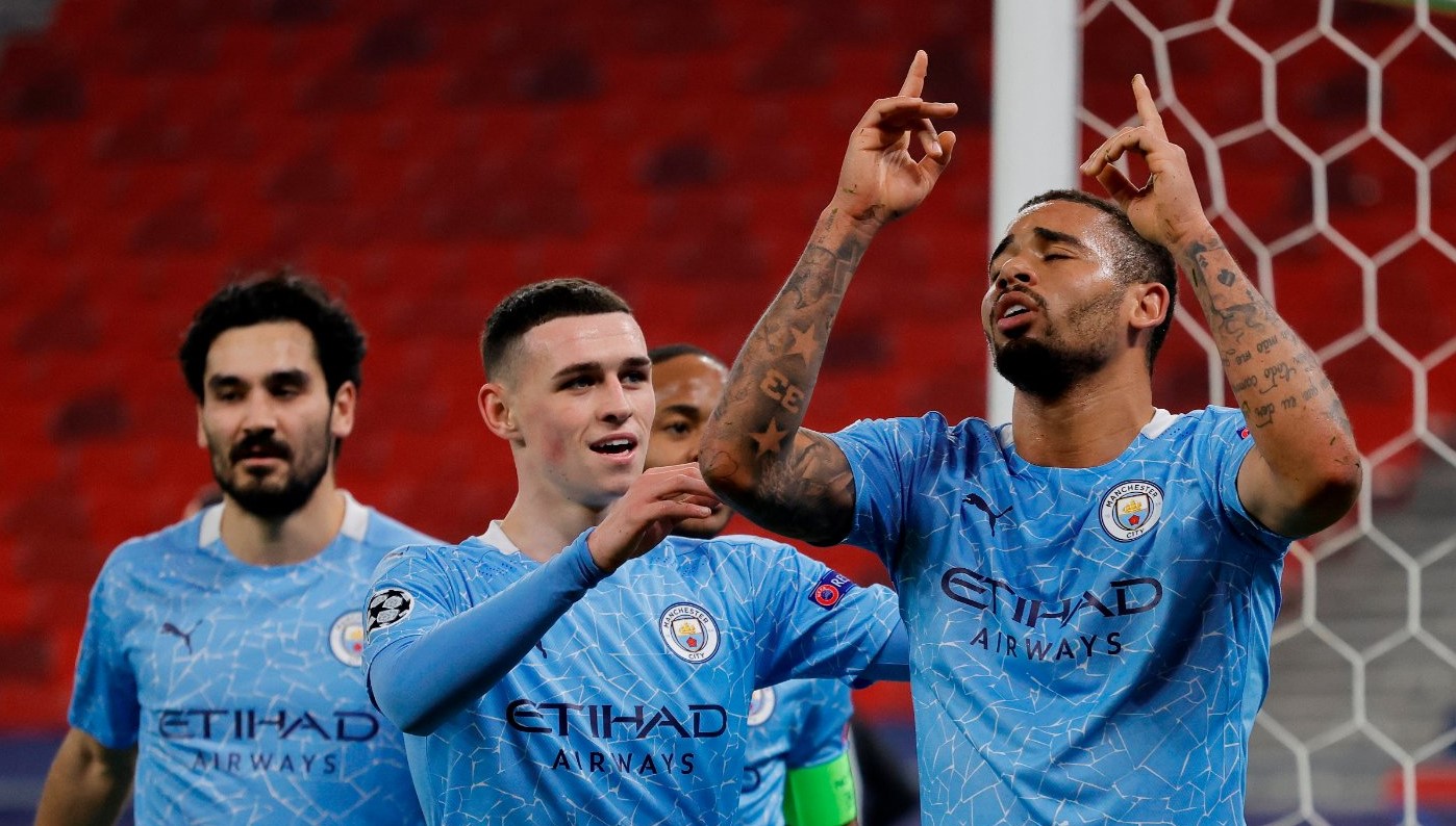 Manchester City golpeó a B. Monchengladbach y puso en pie en cuartos de la Champions