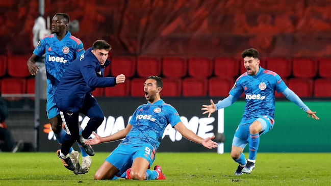 Olympiacos logró dramática clasificación a octavos de Europa League a costa de PSV