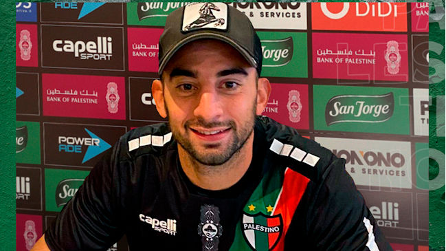 Palestino hizo oficial el fichaje del delantero Juan Sánchez Sotelo