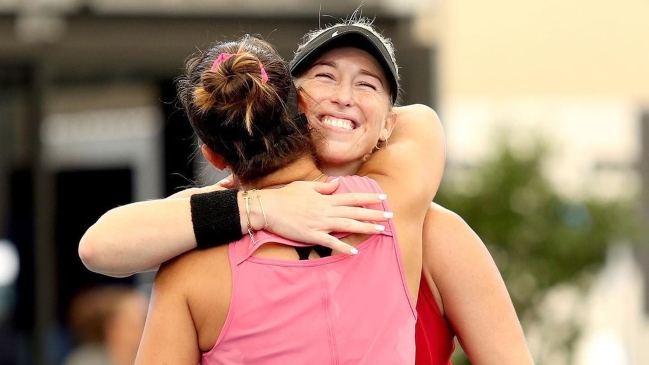 Alexa Guarachi y Desirae Krawczyk alcanzaron su primera final de la temporada