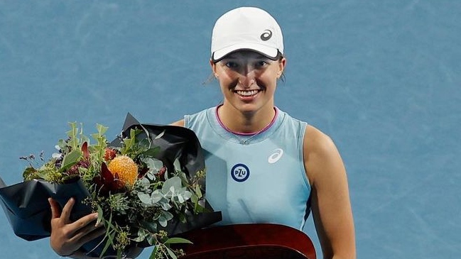 Iga Swiatek se quedó con los honores en WTA de Adelaida