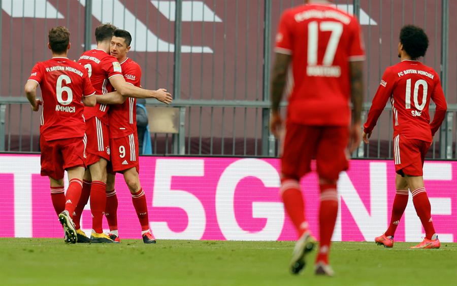 Bayern Munich arrasó con Colonia y se mantuvo como sólido líder en la Bundesliga