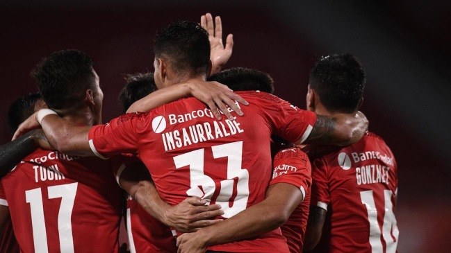 “Chaco” Insaurralde tuvo un rol protagónico en el tanto del triunfo de Independiente ante Gimnasia