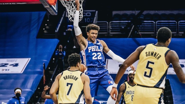 Philadelphia 76ers logró un triunfazo ante Indiana Pacers y se afianzó como líder en la Conferencia Este