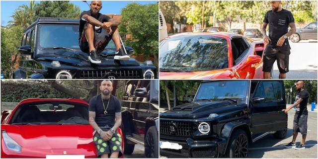 Prensa italiana destacó el fanatismo de Arturo Vidal por los autos y su lujosa colección