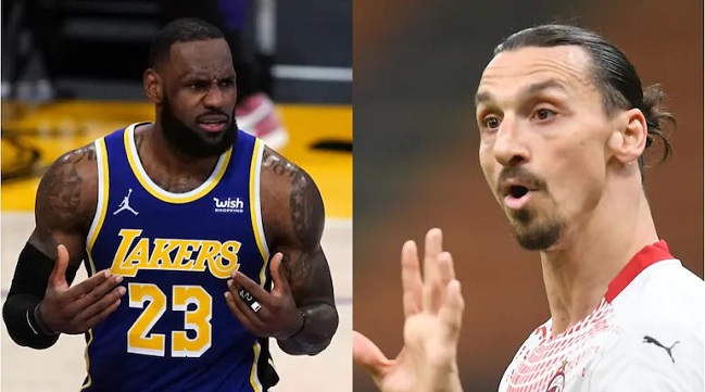 Sigue la polémica: Zlatan Ibrahimovic le hizo una aclaración a LeBron James