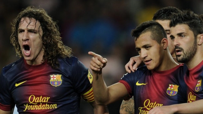 “Grande”: La felicitación de Carles Puyol a Alexis Sánchez por su doblete