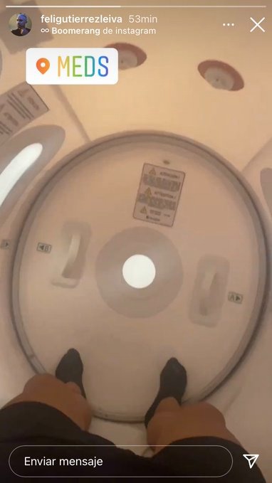 ¿Listo para la UC? Felipe Gutiérrez compartió foto haciéndose exámenes