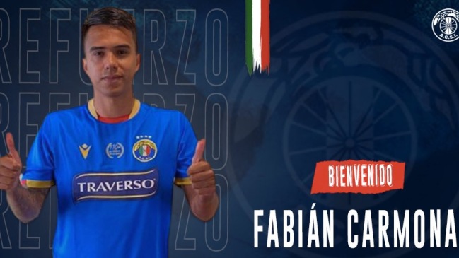 Fabián Carmona fue anunciado como nuevo fichaje de Audax Italiano