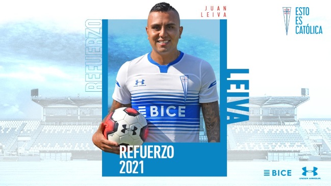 Universidad Católica confirmó el fichaje de Juan Leiva
