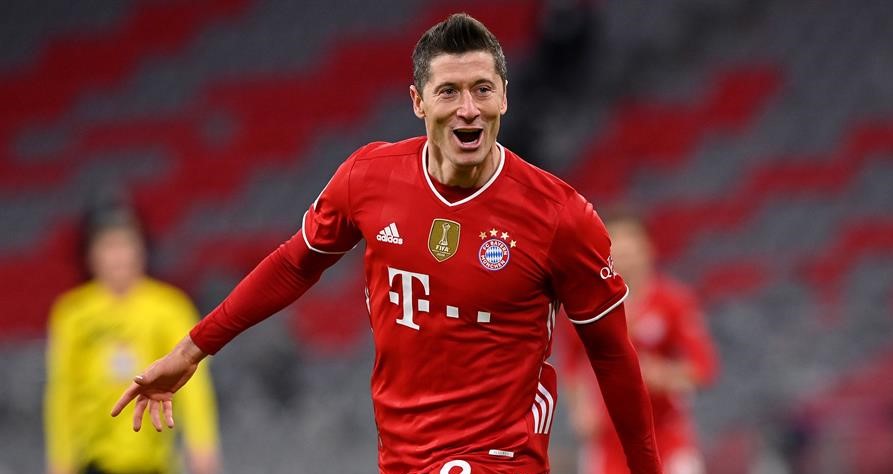 Lewandowski opacó los goles de Haaland con un triplete en triunfo de Bayern sobre Borussia Dortmund