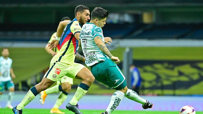 Víctor Dávila anotó en la agónica derrota de León ante América en el Clausura mexicano