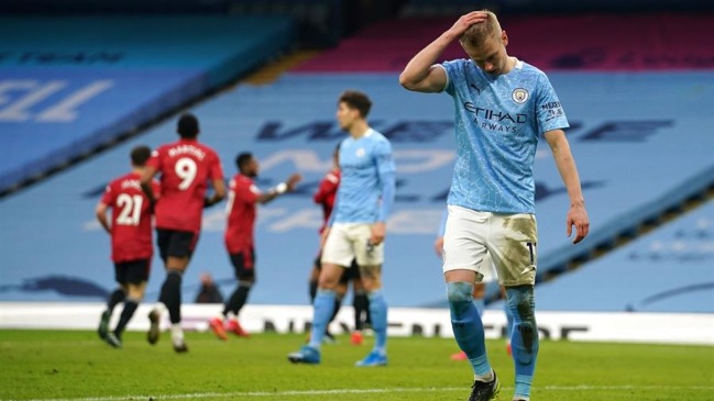 Manchester United castigó con goles de Fernandes y Shaw la ineficacia del City en Etihad