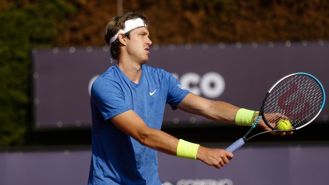 Nicolás Jarry se estrena este lunes en el ATP de Santiago